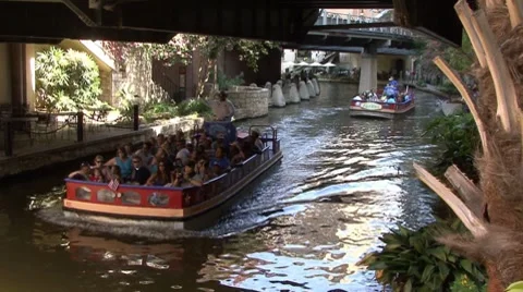 RIVERWALK San Antonio - HD 库存影片 7755838