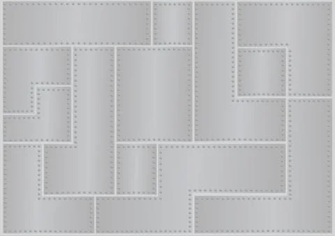 Rivet background Stock Illustration