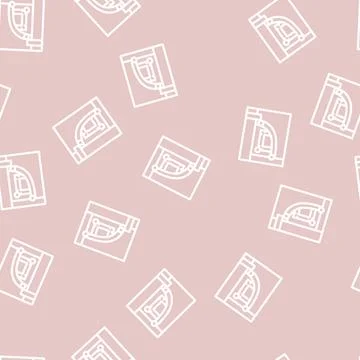 Rivet denim line vector seamless pattern Stock Illustration