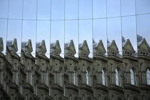 Riveting reflection Stock Photos