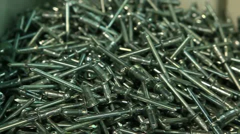Rivets Collection 2 Stock Footage 22233309