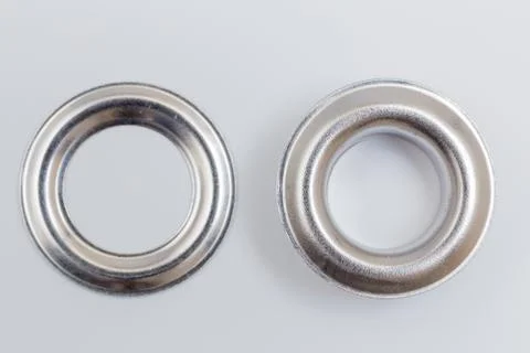 Rivets isolated on a light background as cut Stock Photos