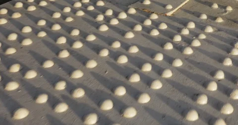 Rivets on a metal bridge Stock Footage 98035091