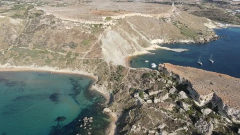 Riviera Beach Malta Vídeos de archivo 133657384