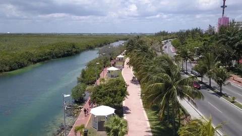 Riviera maya cancun Video stock 94018745