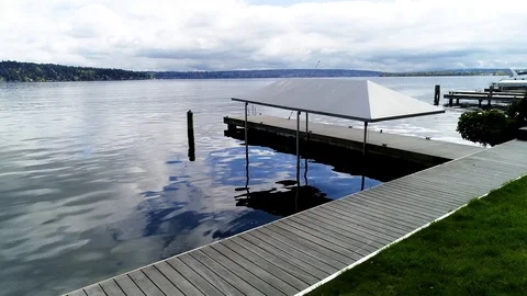 Riviera Pl NE river deck	 Stock Footage 114564563