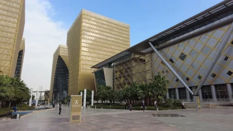 Riyadh Digital City Stock Footage 233827573