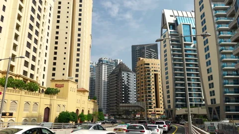 Riyadh - Saudi Arabia, September 05, 2023: Riyadh downtown with landscape of Vídeos de archivo 258201676