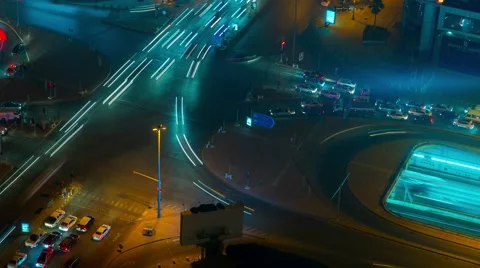 Riyadh street time-lapse Stock Footage 50889767