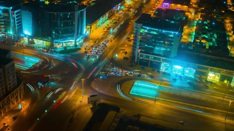 Riyadh Street Time-lapse Stock Footage 50898913