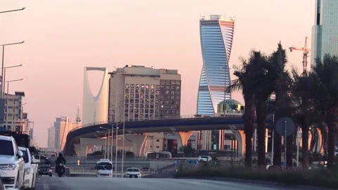 Riyadh Streets Stock Footage 263870492