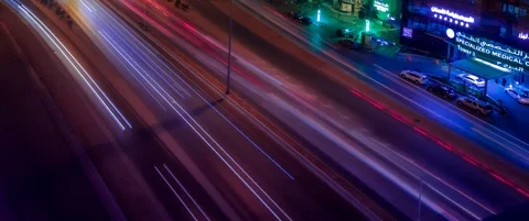 Riyadh time lapse for city center 4k Vídeo Stock 113161953