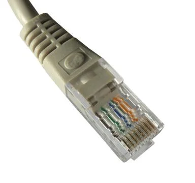 RJ45 Ethernet Plug Isolated Stock Photos