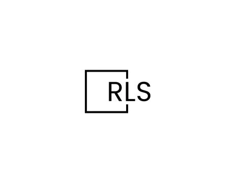 RLS letter initial logo design vector illustration Stock Illustration