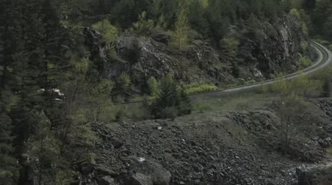 RM Fraser Corner going away Stock Footage 12330782