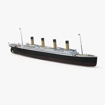 RMS Titanic 3D Model