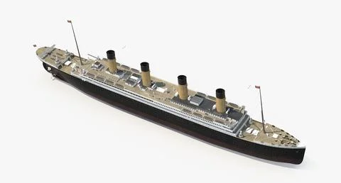 RMS Titanic ~ 3D Model ~ Download #91387722 | Pond5