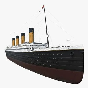 3D Model: RMS Titanic ~ Buy Now #91427721 | Pond5