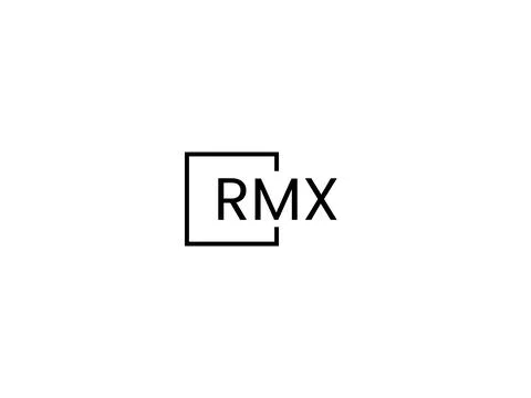 RMX letter initial logo design vector illustration Stock Illustration