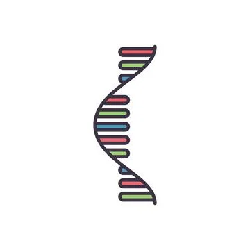 RNA related vector icon Stock Illustration