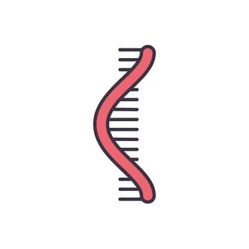 RNA related vector icon Stock Illustration
