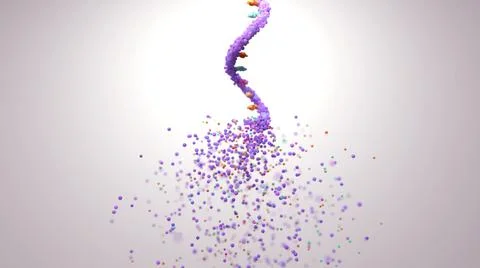 RNA viruses mutation, a mutation a an alteration in the sequence of the genome Stock Illustration