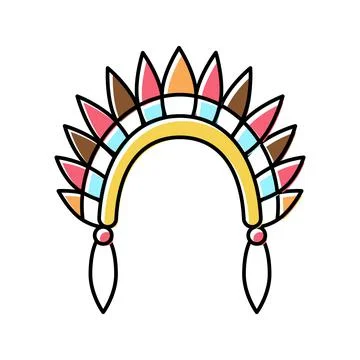 Roach boho color icon vector illustration Stock Illustration