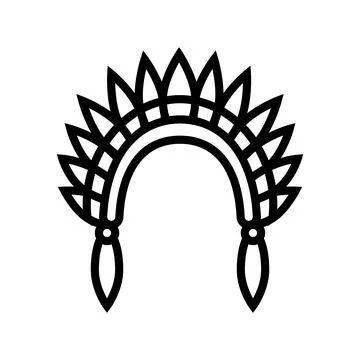 Roach boho line icon vector illustration Stock Illustration