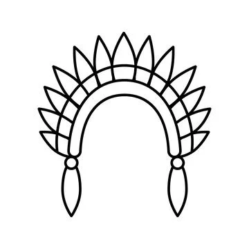 Roach boho line icon vector illustration Stock Illustration