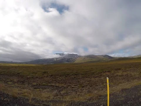 On The Road 1, Iceland Stock Footage 135672875