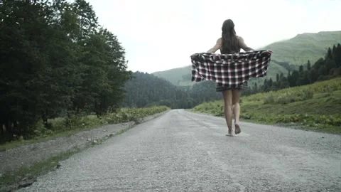 The road to Abkhazia. Stock Footage 148377162