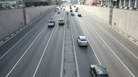 Road above Video stock 839874