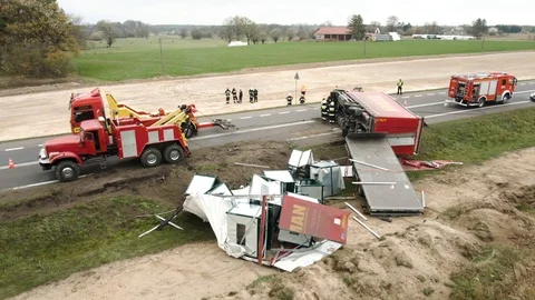 Road accident Stock Footage 119062163