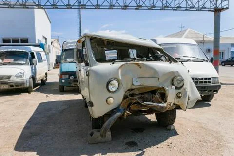 Road accident Stock Photos