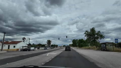Road Adventure From Driver Perspective Stock Footage 339712912