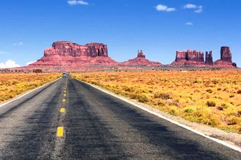 On the road again Stock Photos