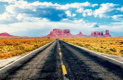 On the road again Stock Photos