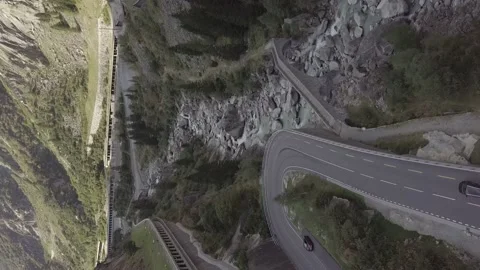 The road against the background of nature. Stock Footage 149107920