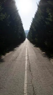 The road ahead Stock Photos