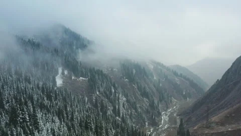 The road among the mountains Stock Footage 163407431