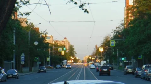 Road and cars Stock Footage 246760098