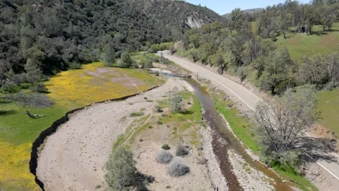 Road and River Stock Footage 273120668