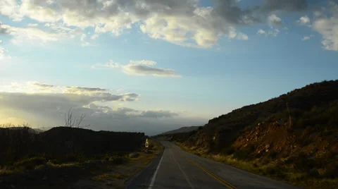 Road Angeles Park Stock Footage 32220747