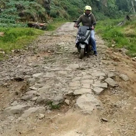 The road before any repairs Stock Footage 232457170