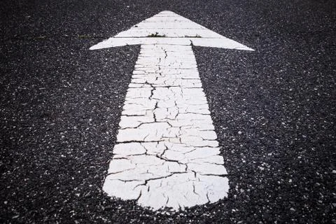 Road Arrow Stock Photos