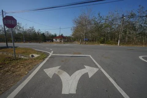 Road Arrow Stock Photos