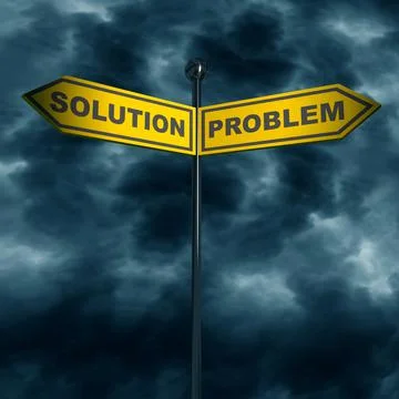 Road arrow sign Stock Illustration