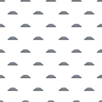Road asphalt highway pattern seamless transport background Stock Illustration