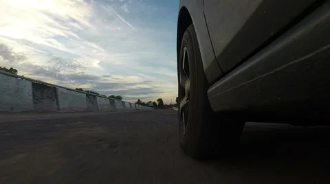 Off-road automobile in motion Stock Footage 54462069