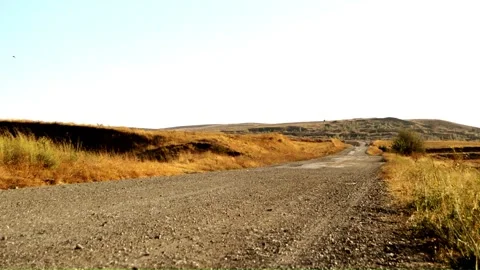 ROAD IN THE AUTUMN Stock Footage 252774607